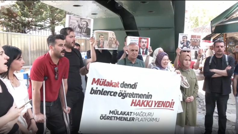 Mülakat mağduru öğretmenlerden Bakan Tekin’e çağrı: Siz istifa etmedikçe sorunlar düzelmeyecek