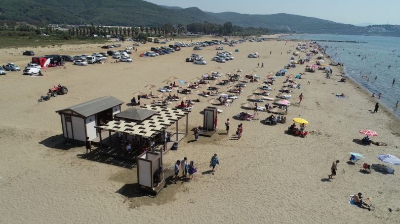 Pamucak Sahil Büfe Hizmete Girdi