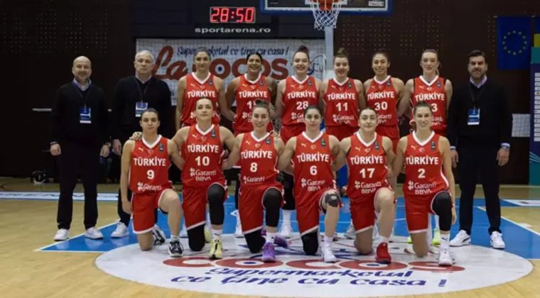 Potanın Perileri İsviçre’ye şans tanımadı: 91-67