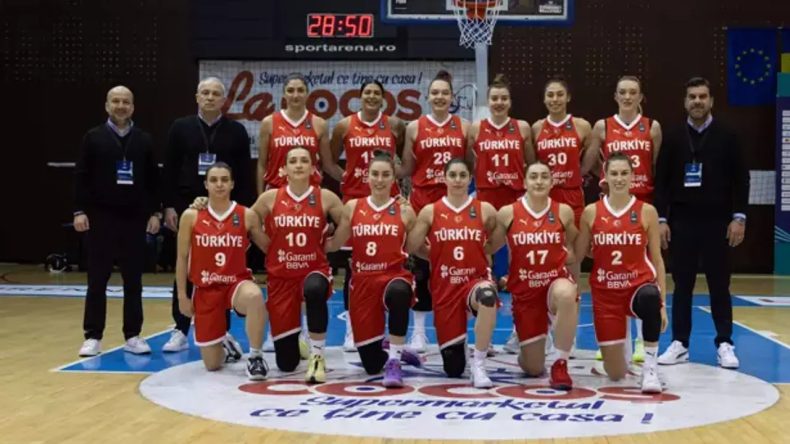 Potanın Perileri İsviçre’ye şans tanımadı: 91-67