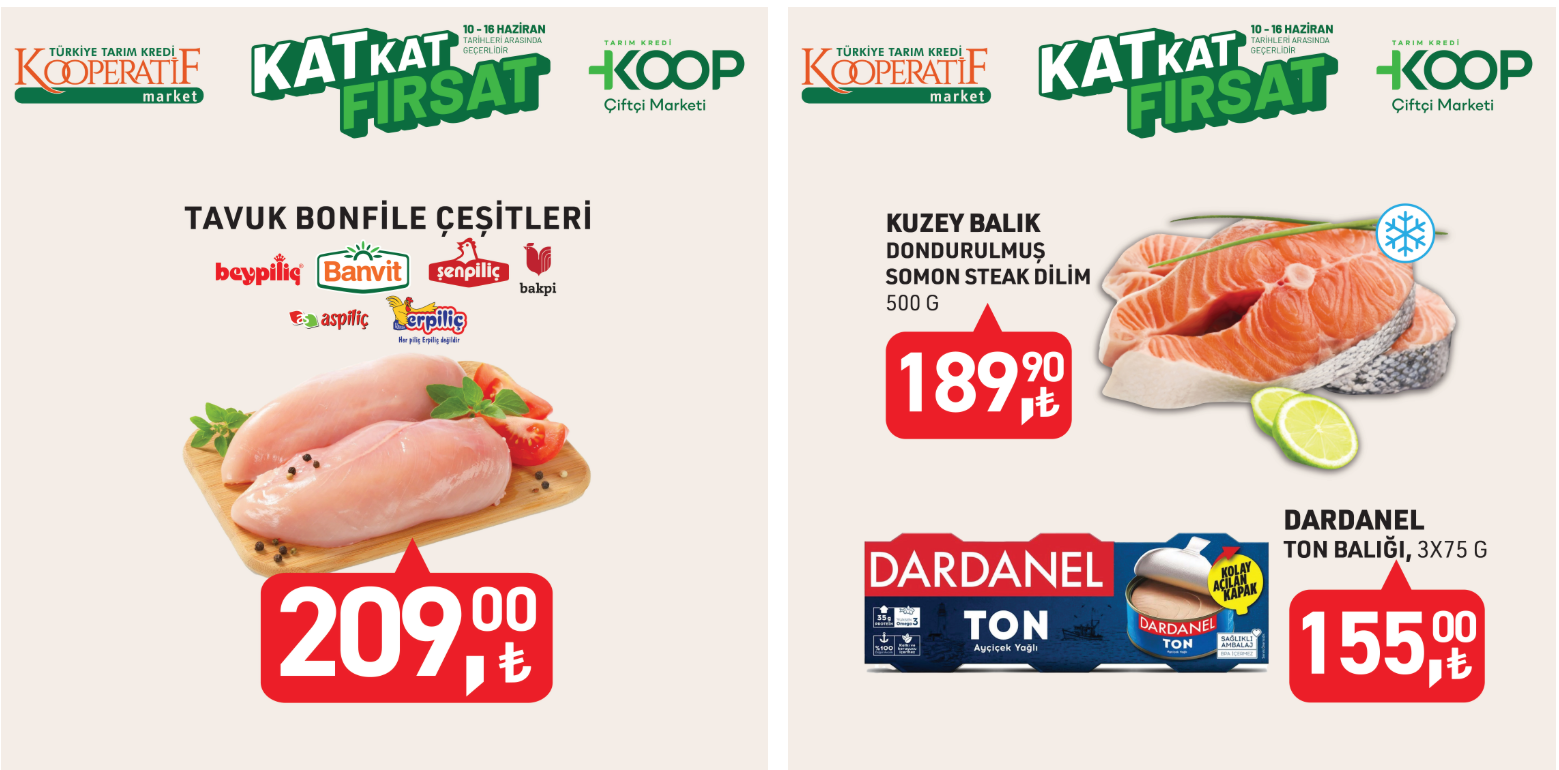 Tarım Kredi Kooperatif Market Haziran Fırsatları 2