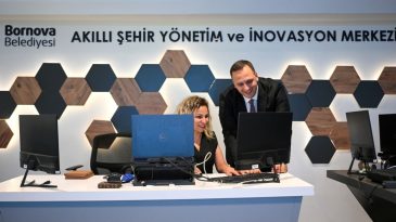 T&uuml;rkiye'de İlk: Bornova Belediyesi'nden Dijital D&ouml;n&uuml;ş&uuml;m