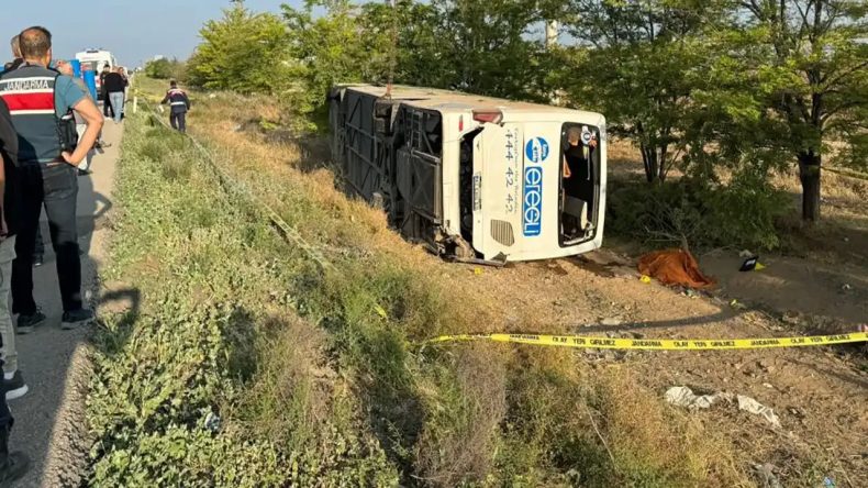 Yolcu Otobüsü Devrildi: Can Kayıpları ve Yaralılar Var