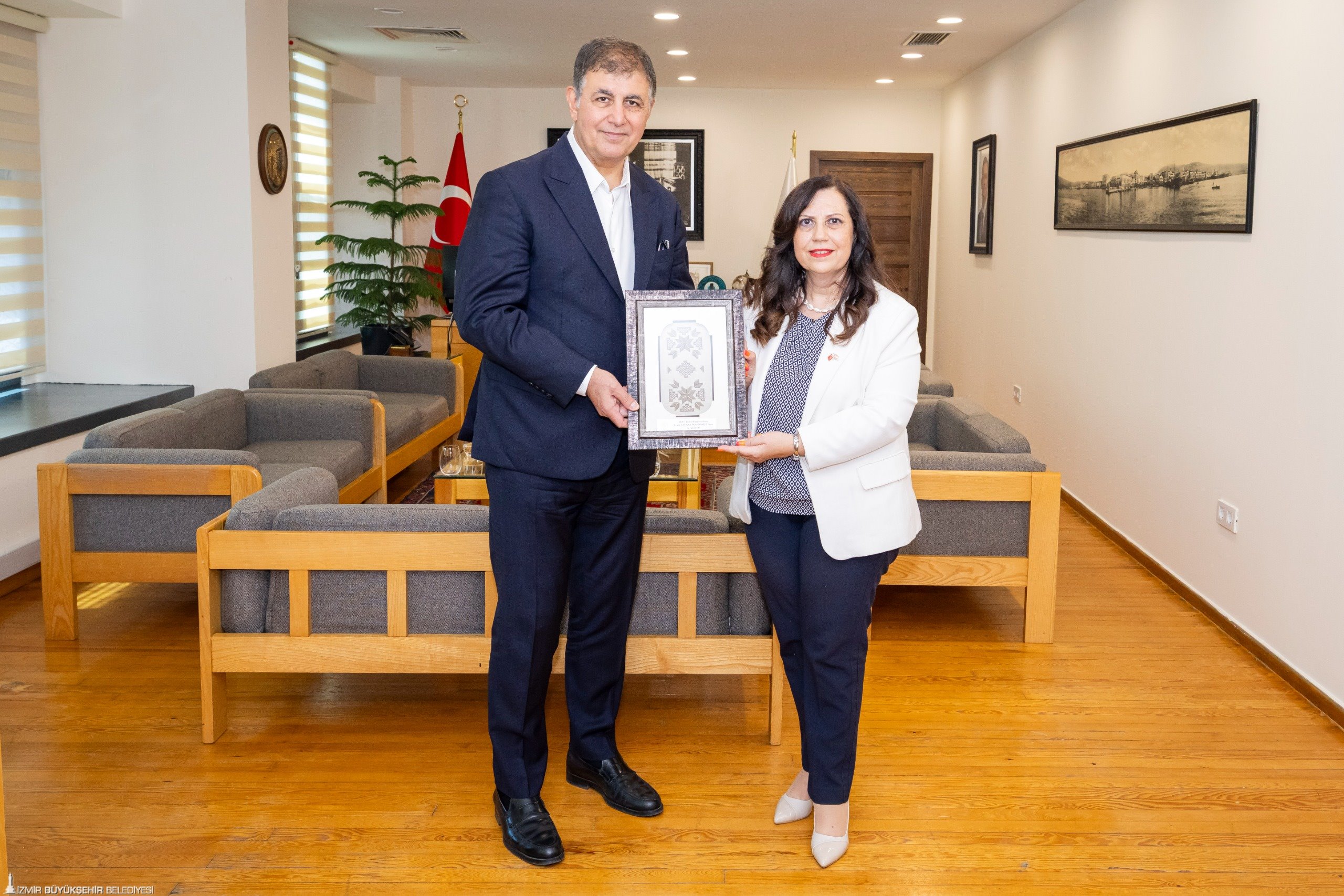 Başkan Tugay ve KKTC Başkonsolosu Ziyareti