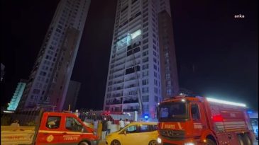 26 Katlı Binada Yangın: M&uuml;teahhit G&ouml;zaltında!