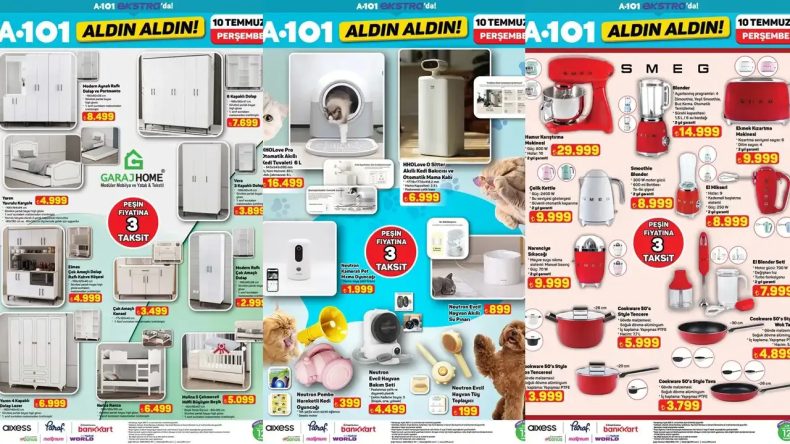 A101'e Yeni Akıllı Kedi Bakıcısı ve Diğer Ürünler Geliyor: Ekstra Katalog 10 Temmuz'da