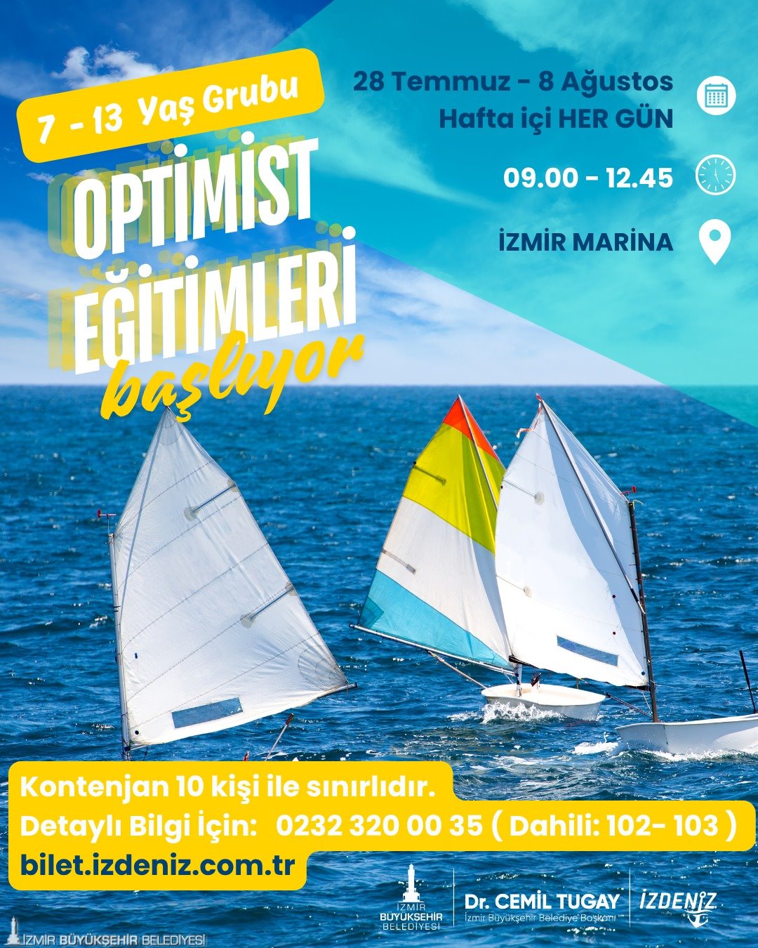 İzmir Marina Yelken Eğitimi
