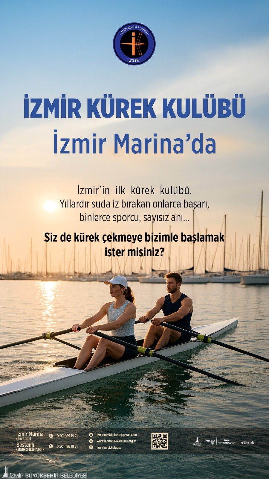 İzmir Marina Kürek Dersleri