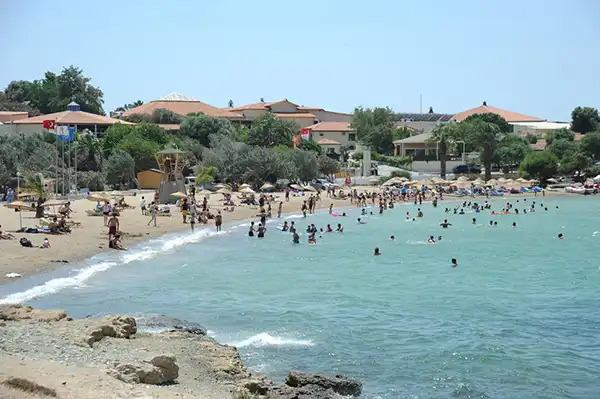 Akkum Plajı Manzarası