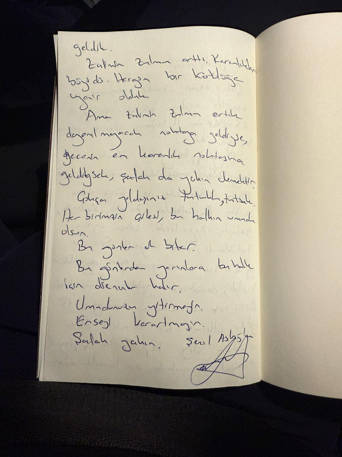 Aslanoglundan Cezaevinden Bir Paylasim Daha Safak Yakin (3)