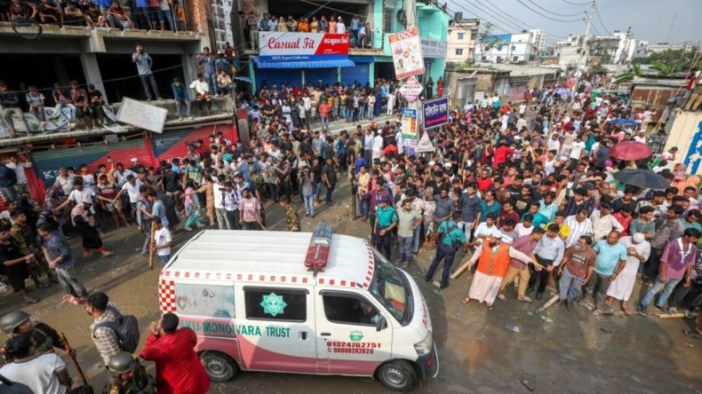 Bangladeş’te Uçak Kazası: Can Kaybı 20'ye Yükseldi