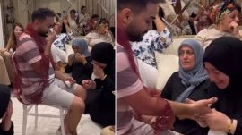Böylesi Görülmedi: Kına Bu Kez Damada Yakıldı
