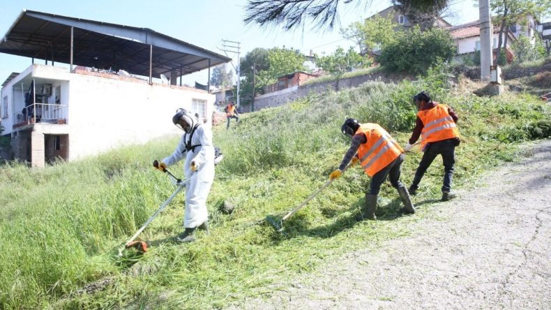 Çiğli Belediyesi'nden mahallelere yeşil dokunuş