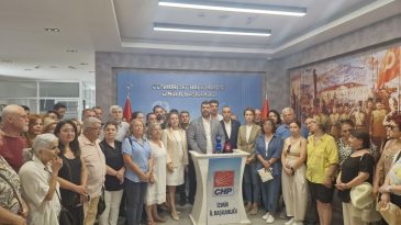 CHP Konak&rsquo;tan Destek A&ccedil;ıklaması: &ldquo;İzmir Siyaseten Hedef Alınmıştır&rdquo;