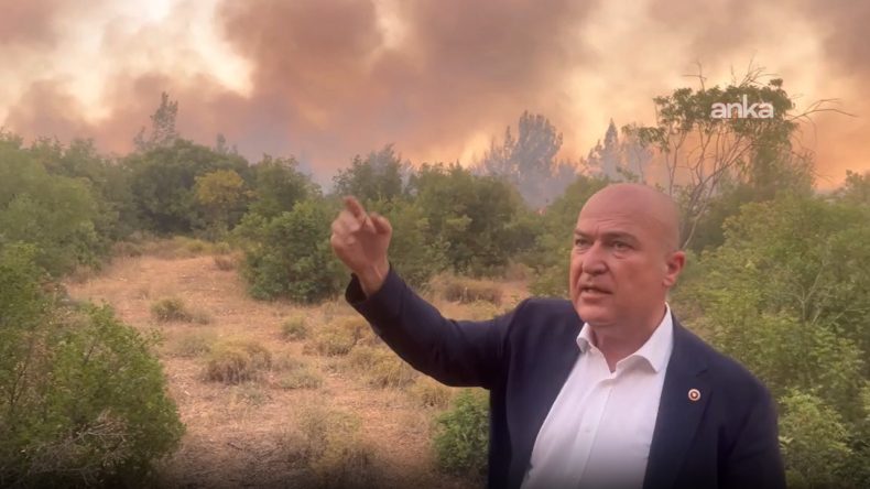 CHP’li Bakan’dan Yangın Tepkisi: İzmir Yanmadan, Kül Olmadan Daha Çok Uçak ve Arazöz İstiyoruz