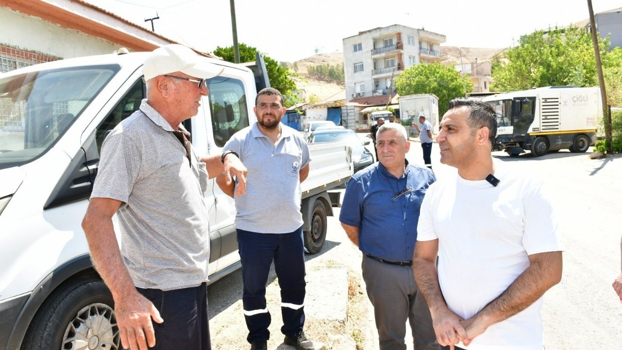 Çiğli'de yeşil alan çalışmaları