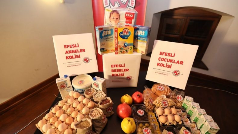 Efes Selçuk’ta Anne Adaylarına ve Bebeklere Gıda Desteği