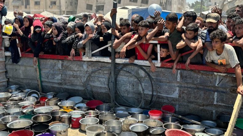 Gazze'de açlık felaketi derinleşiyor