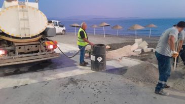 G&uuml;zelbah&ccedil;e Belediyesi&rsquo;nden 'serin' &ccedil;&ouml;z&uuml;m