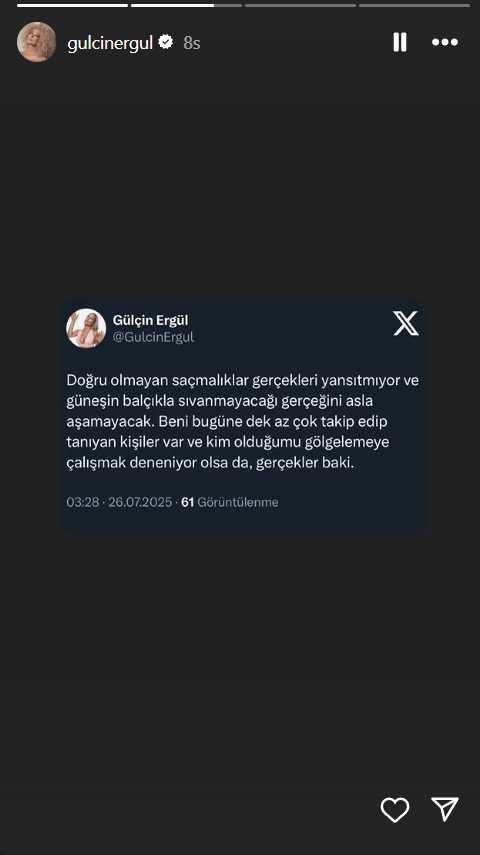 Gülçin Ergül Yanıt