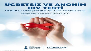 İzmir B&uuml;y&uuml;kşehir'den Toplum Sağlığına Destek: &Uuml;cretsiz HIV Testi