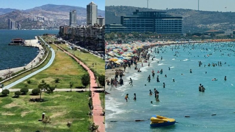 İzmir'de Kavurucu Sıcaklar!