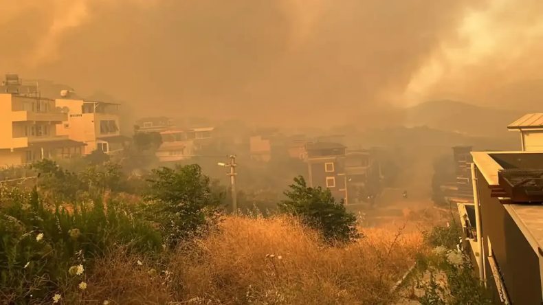 İzmir'de Yangın Alarmı: Seferihisar ve Menderes'te Havadan Müdahale Devam Ediyor