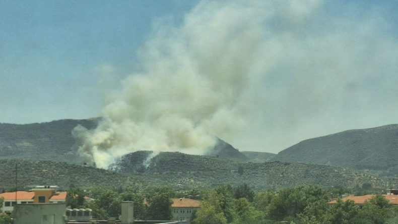 İzmir'deki Yangınlara Yeni Bir Zarar Daha Eklendi