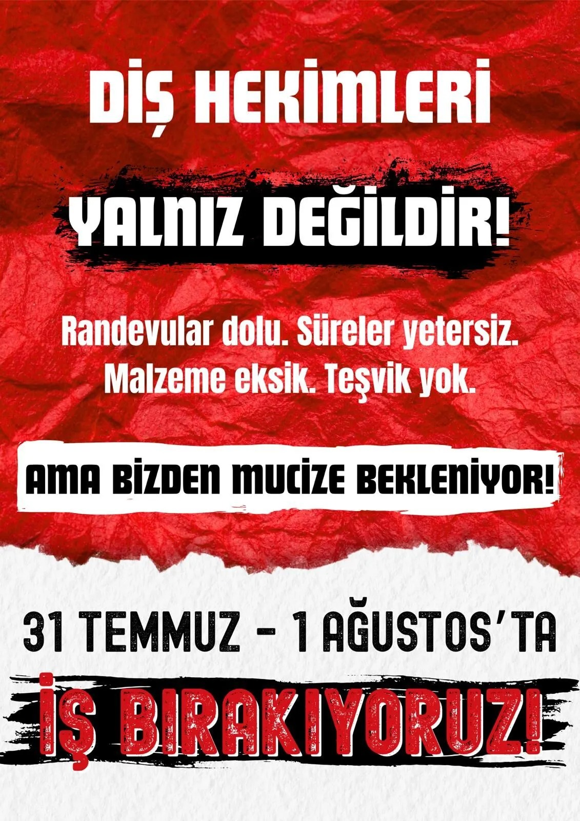 Diş hekimi grev
