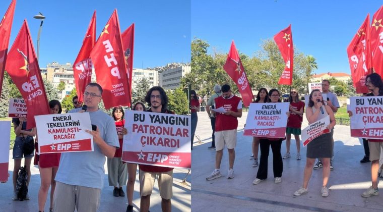 İzmirli Gençlerden Yangınlara Karşı Sert Tepki: Toprağımızı Ranta Teslim Etmeyeceğiz