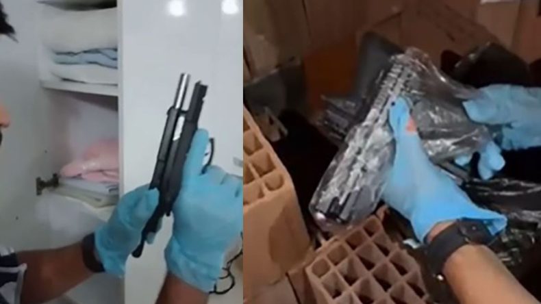 İzmir’de Cephanelik Gibi Evler: Silah Ticareti Operasyonunda Gizli Bölmeler Ele Geçirildi