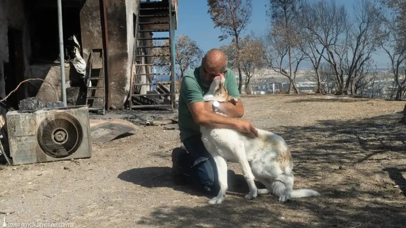 İzmir’deki Yangından Kurtarılmıştı: Artık Sıcak Bir Yuvaya Kavuştu