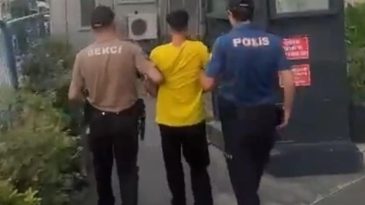 Konak&rsquo;ta Şaşırtan Yakalama: 20 Yıl Hapis Cezalı Şahıs Devriye Ekiplerinin Dikkatini &Ccedil;ekti