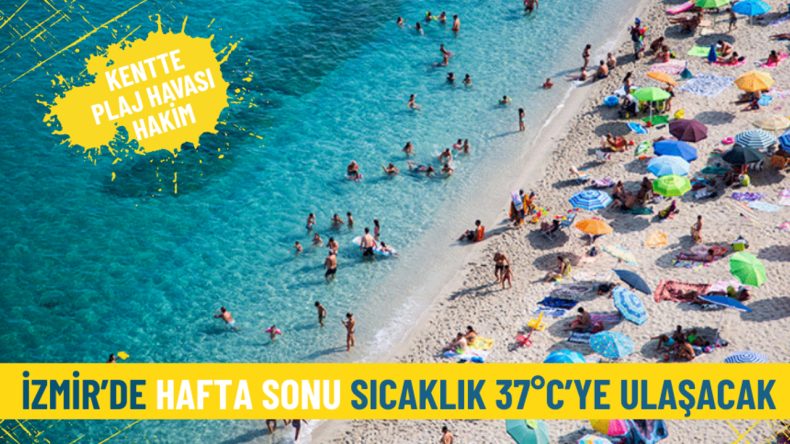 Meteoroloji Duyurdu: İzmir'de Hafta Sonu Sıcaklık 37°C'ye Ulaşacak, Plaj Havası Sürecek