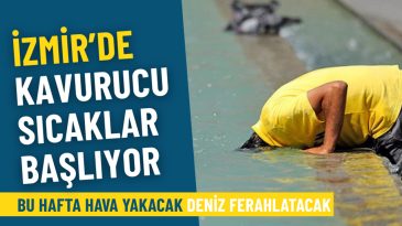 Meteoroloji Duyurdu: İzmir&rsquo;de Kavurucu Sıcaklıkların Başlangıcı