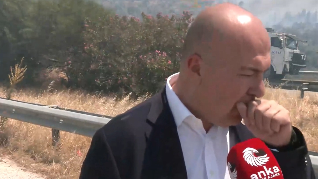 Murat Bakan Çeşme Yangını Açıklama