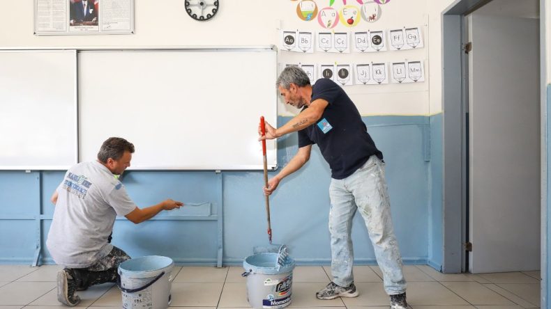 Narlıdere'de Okul Yenileme Çalışmaları: Eğitime Temiz Bir Başlangıç