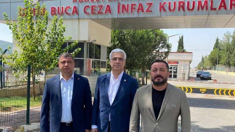 Salih Uzun ve Başkanlar Cezaevinde CHP'li İsimleri Ziyaret Etti