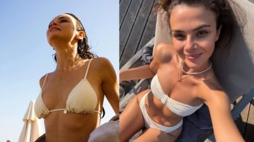 Sinem Ünsal cesur tatil pozlarıyla gündemde: Sosyal medyayı ikiye böldü