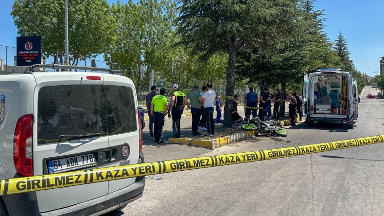 Uşak'ta Trajik Motosiklet Kazası: 19 Yaşındaki Genç Hayatını Kaybetti