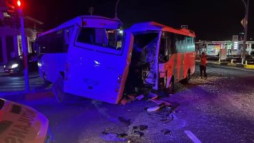 &Uuml;&ccedil; Midib&uuml;s &Ccedil;arpıştı, Ortalık Savaş Alanına D&ouml;nd&uuml;