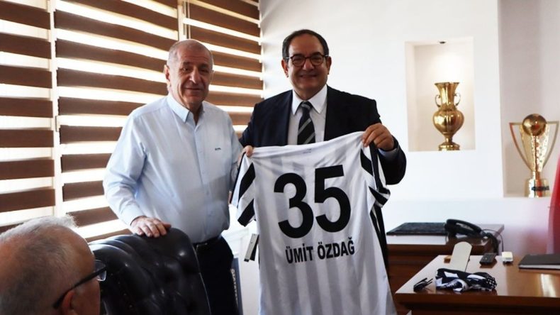 Ümit Özdağ Altay'ı Ziyaret Etti