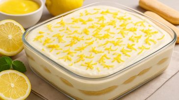 Yaz Aylarının Vazgeçilmez Lezzeti: Ferahlatan Limonlu Tiramisu!