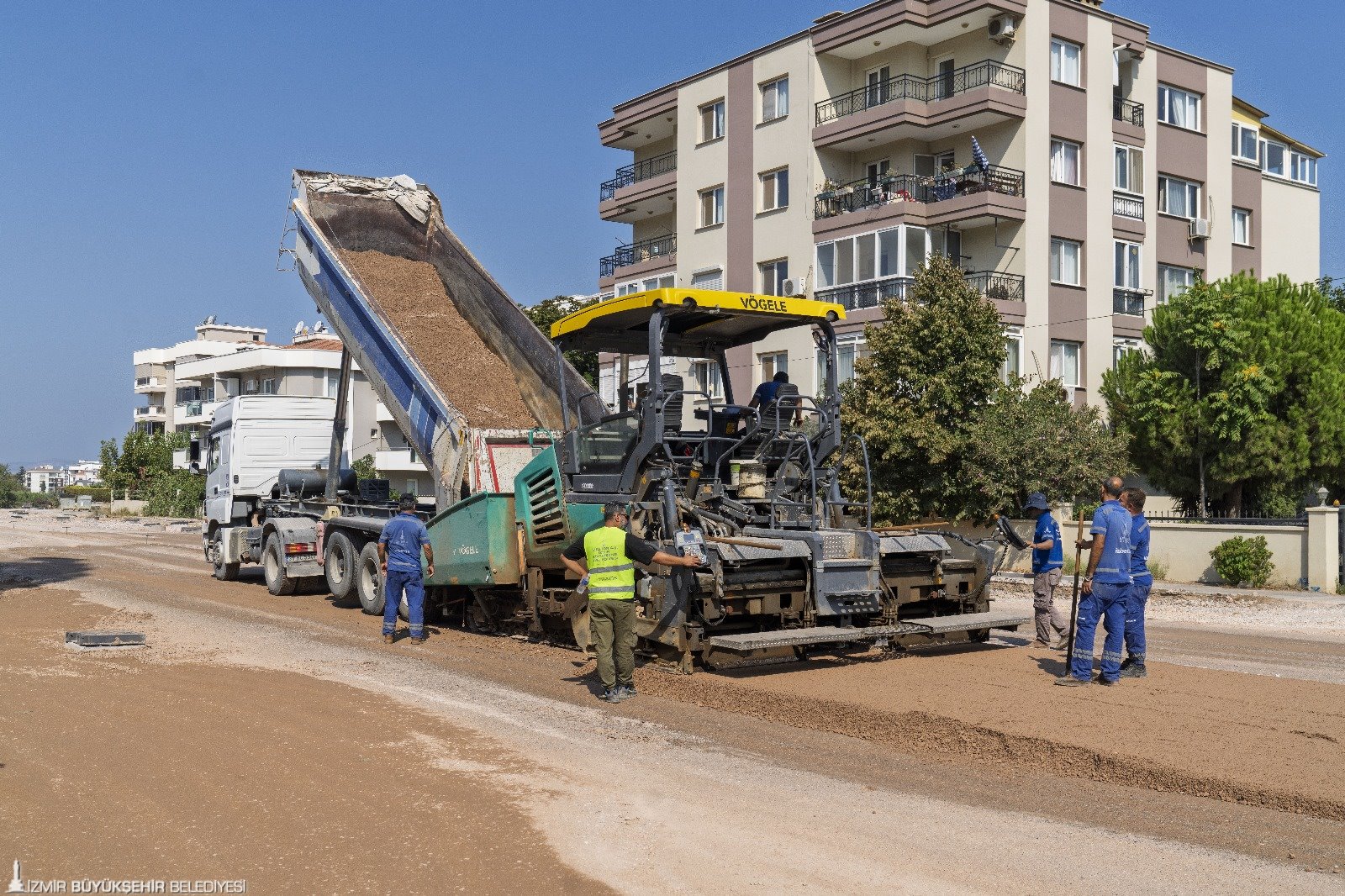 Yol genişletme çalışması
