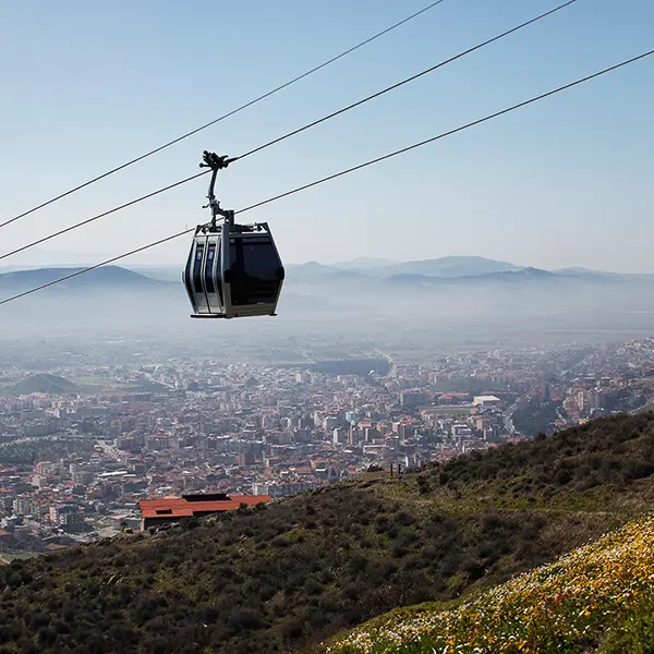 Bergama Teleferik Manzarası