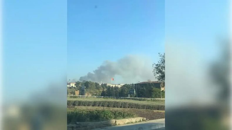 Buca'da Yangın: Alevler Ormana Sıçradı!