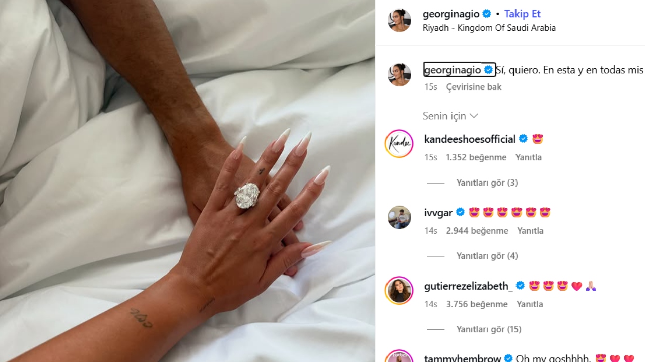Cristiano Ronaldo ve Georgina Rodriguez