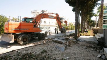 G&uuml;zelbah&ccedil;e'ye Modern Bir Dokunuş: Ana Arterler Yenileniyor