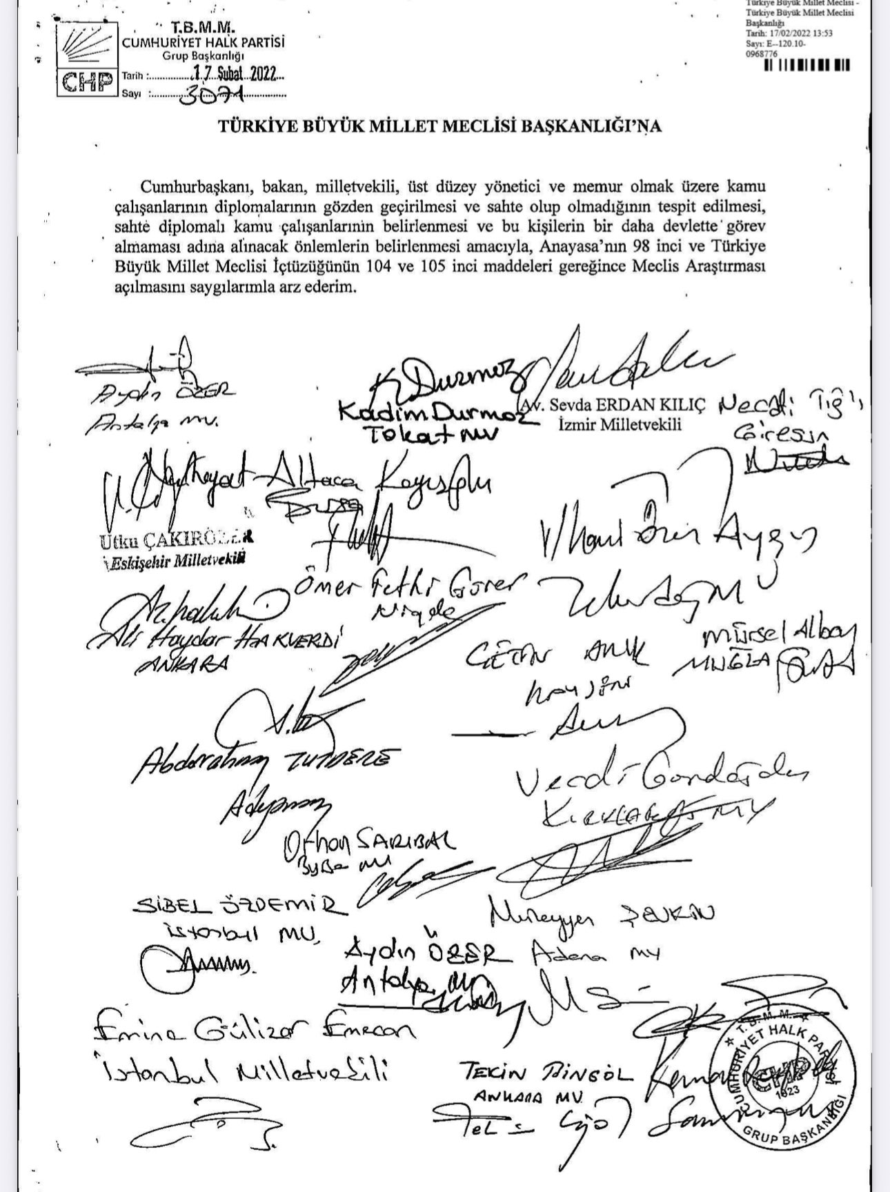 Sahte Diploma Skandalı