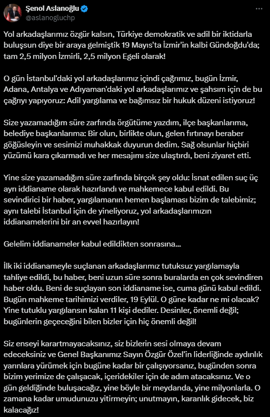 Aslanoğlu Açıklama